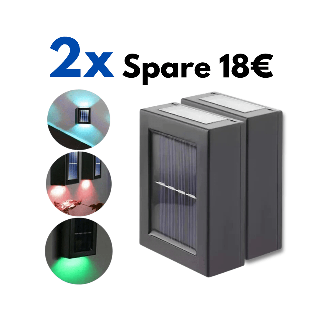 Solar Doppelseitiger Strahler - Klarwen