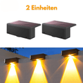 Solar Wandbeleuchtung für Außenbereiche - Klarwen