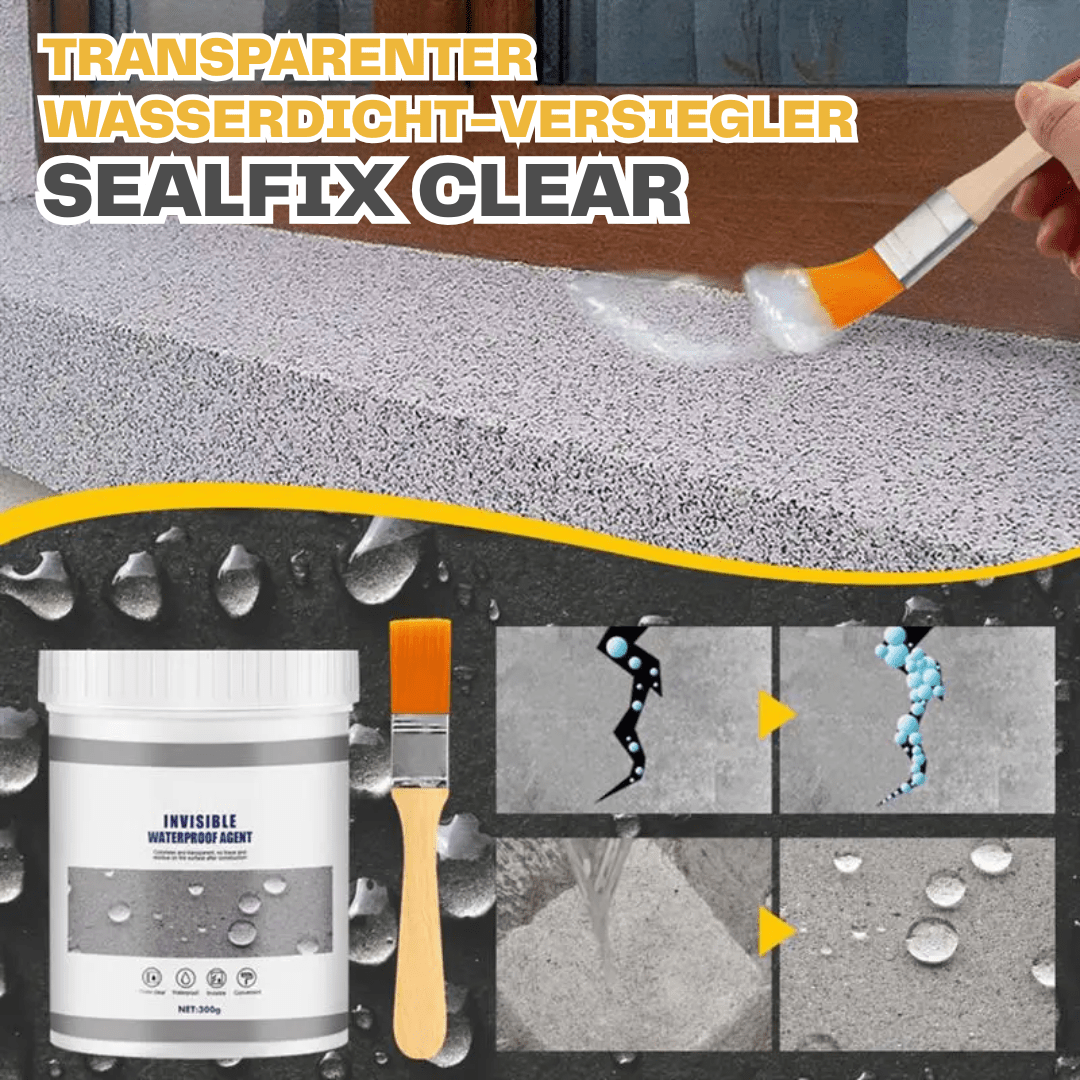 Transparenter Wasserdicht-Versiegler - SEALFIX CLEAR