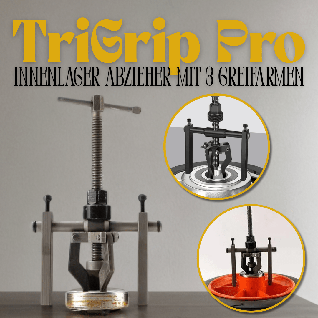 TriGrip Pro – Innenlager Abzieher mit 3 Greifarmen