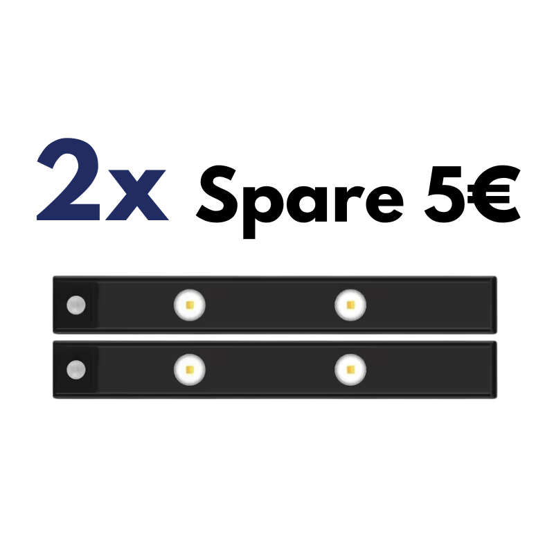 Wiederaufladbare Bewegungsmelder Lampe - Klarwen